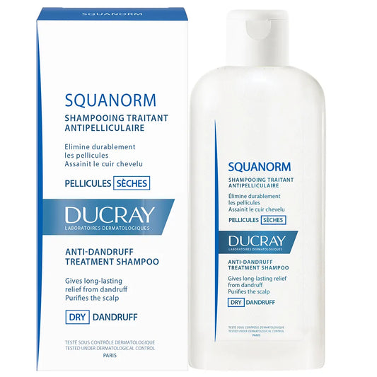 Ducray Squanorm Shampooing Traitant Pellicules Grasses (200 ml)